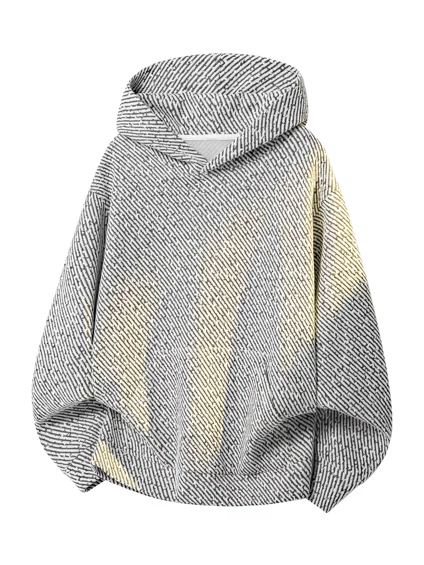 Light textured oversized hoodie