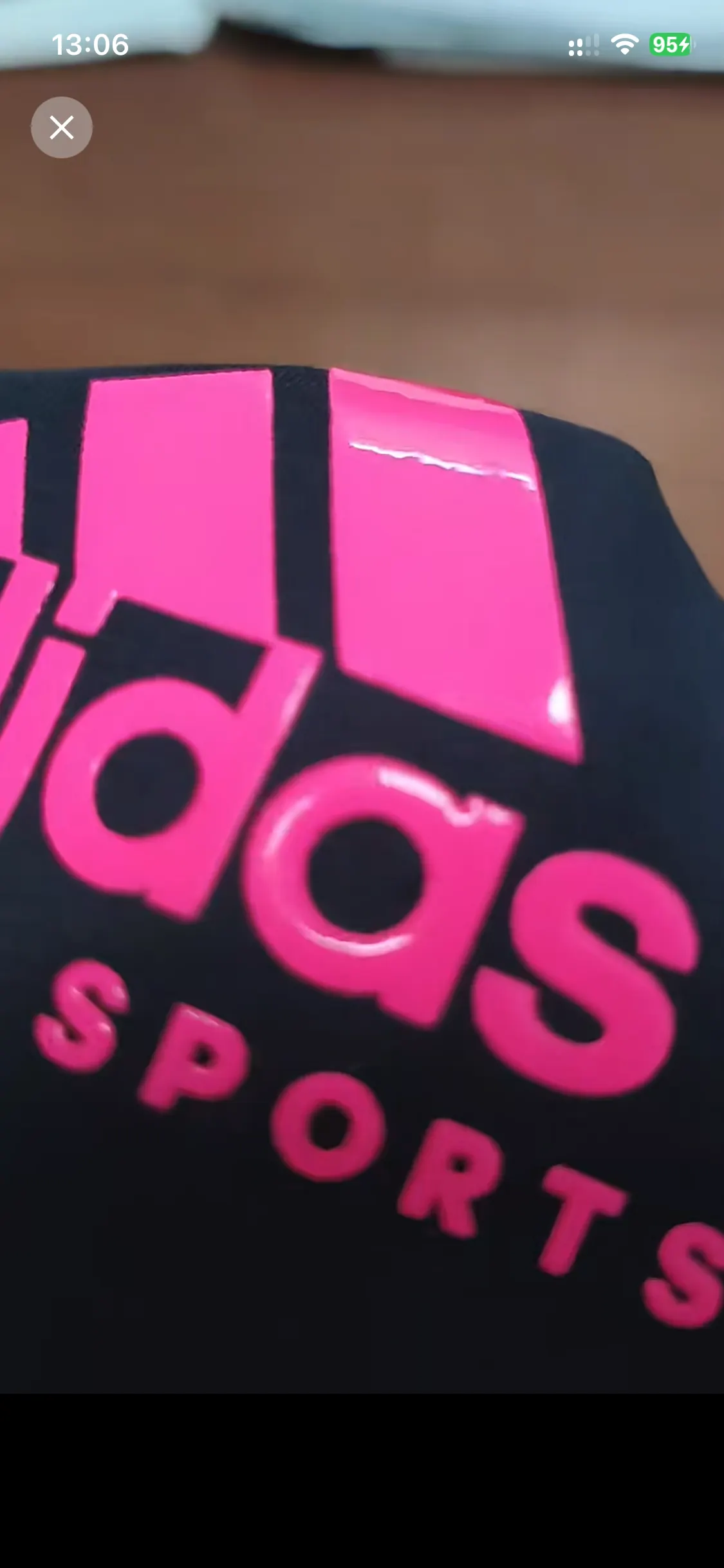 Close-up of a special-effect apparel print